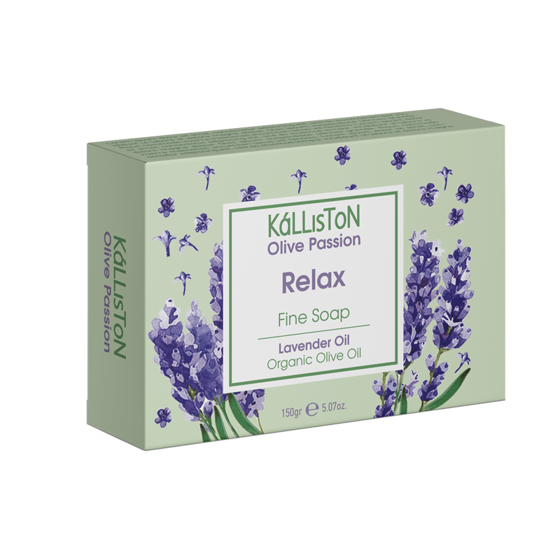 fine lavender organic olive oil soap 150g