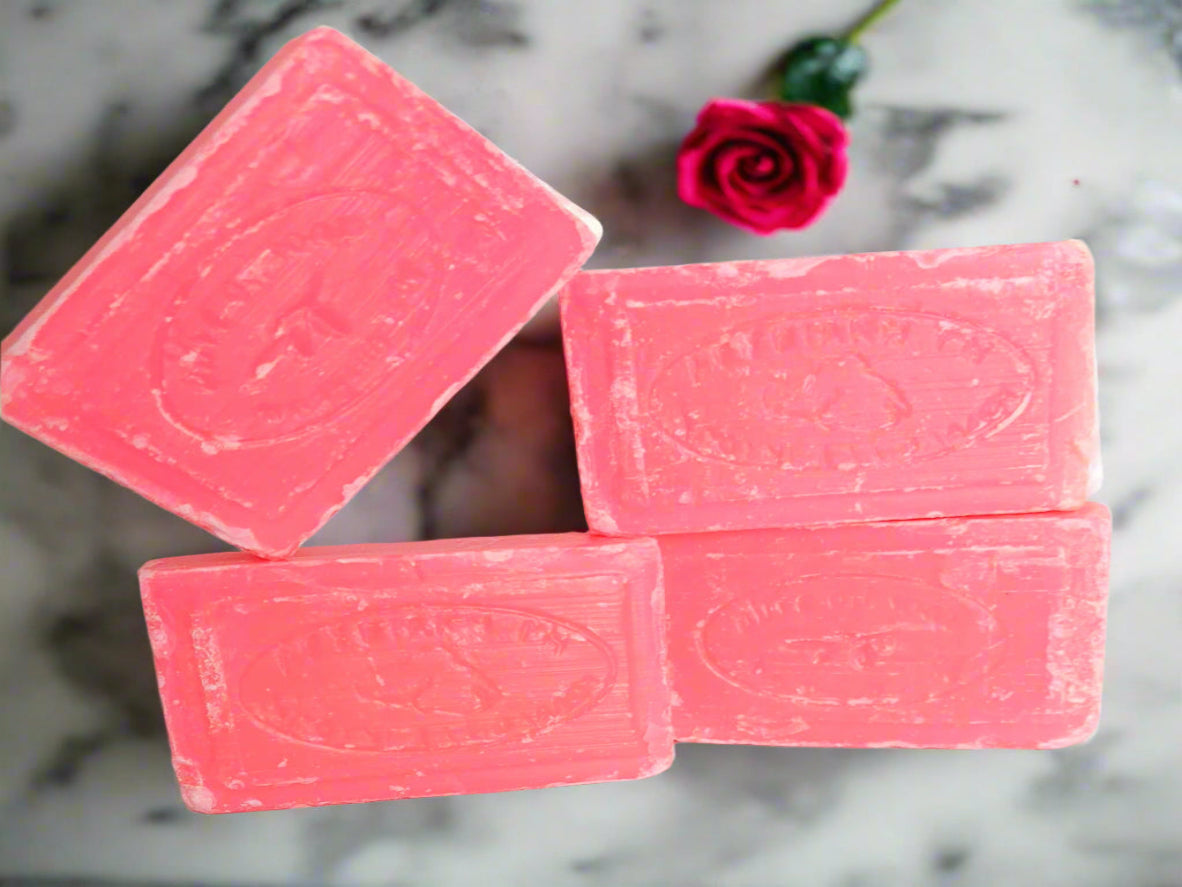 Rosy Luxe: Handmade Rose-Infused Soaps for a Touch of Elegance