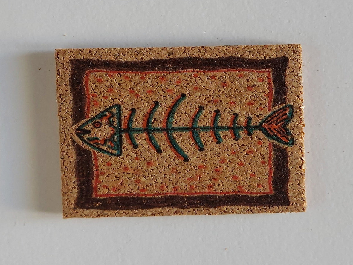Eco-Friendly Cork Fridge Magnet β Natural, Stylish, Sustainable! - GreekproducTreasures