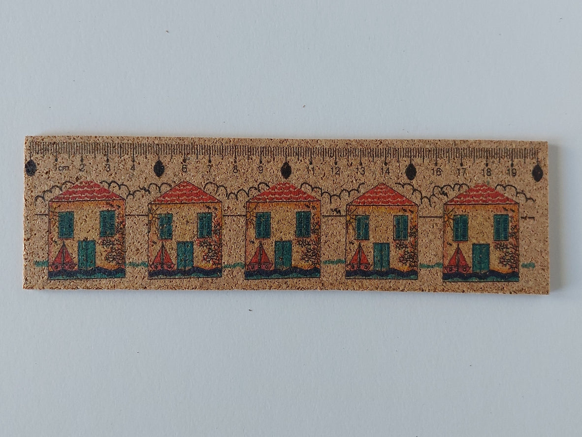 Eco-Friendly 20cm Cork Ruler