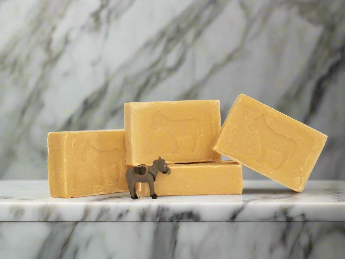 natural handmade donkey milk olive oil soap