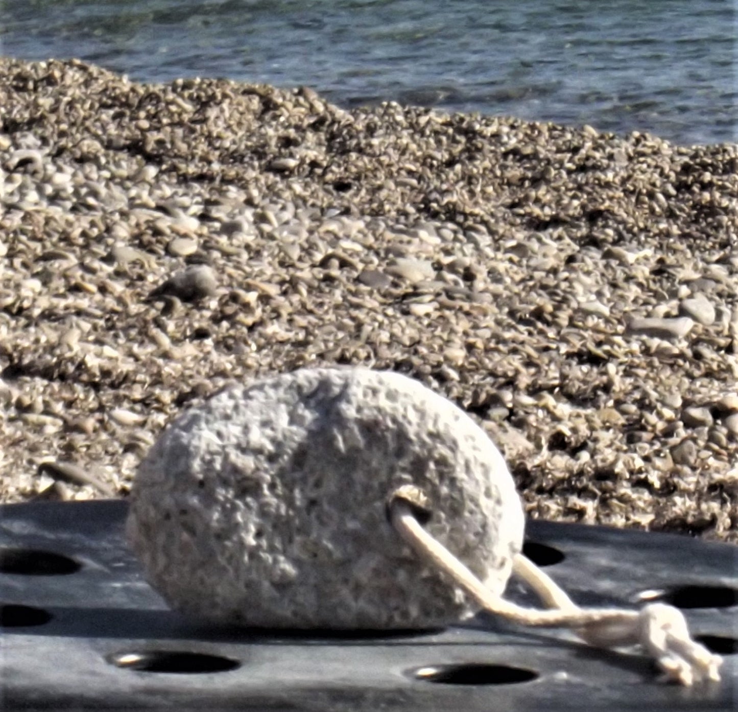 natural pumice stone with rope