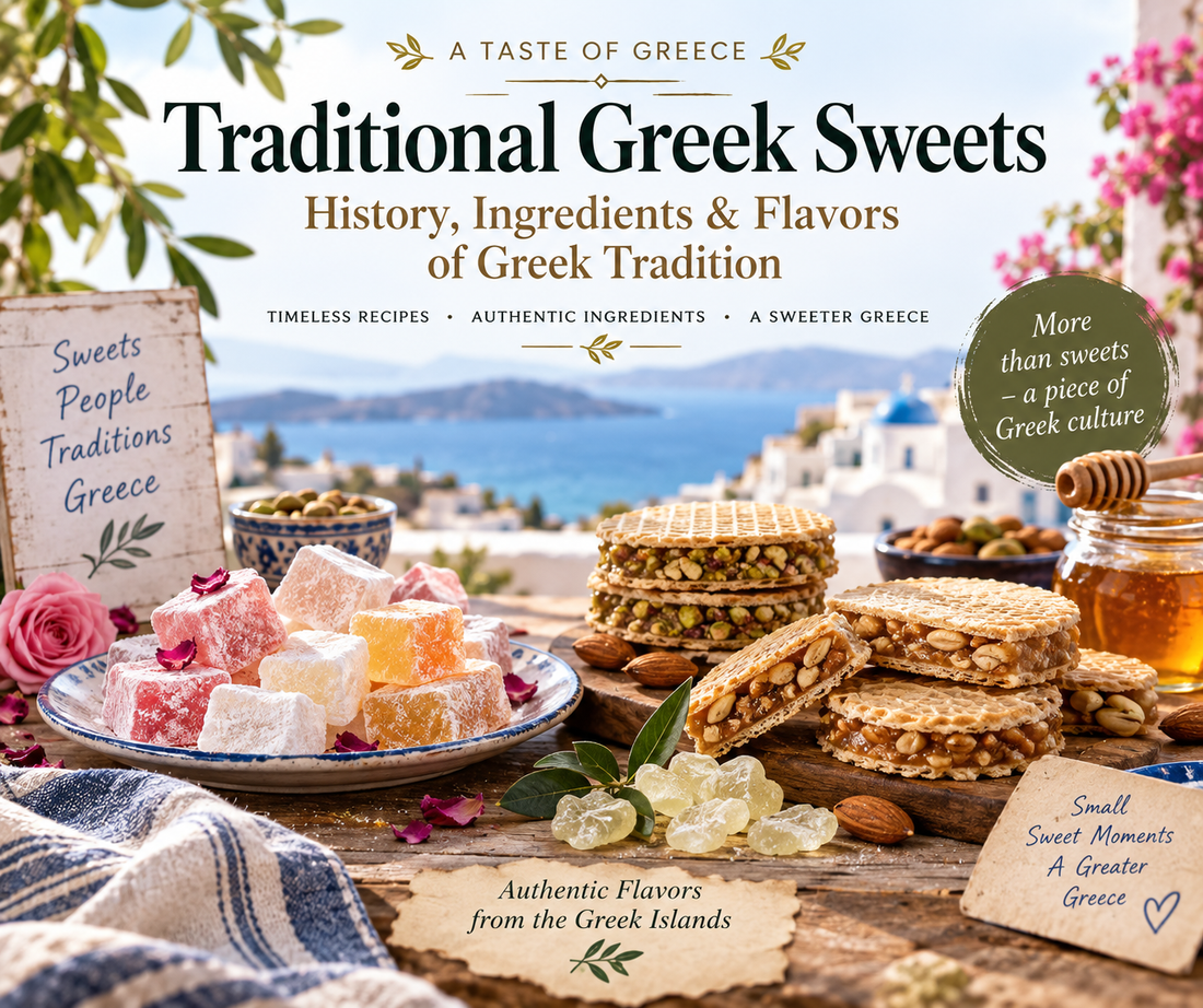 Traditional Greek Sweets: History, Ingredients &amp; Flavors of Greek Tradition