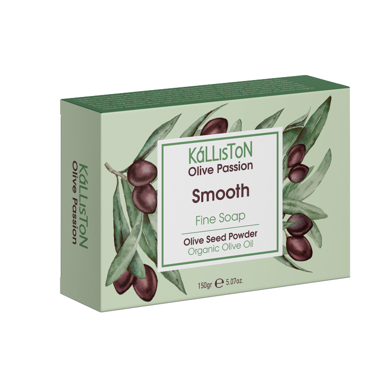 fine olive oil and olive pit exfoliating soap 150g