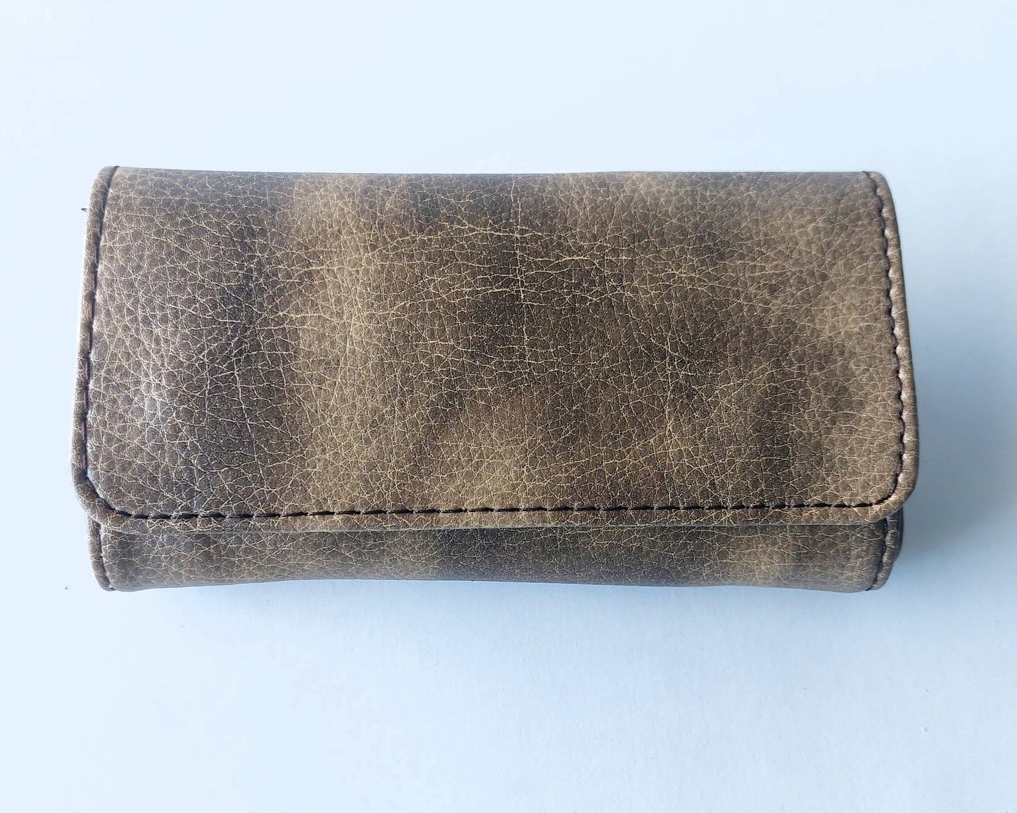 Handmade Tobacco Pouch with Latex Lining – Vegan Leather – Durable & Stylish – Black / Grey / Olive - GreekproducTreasures